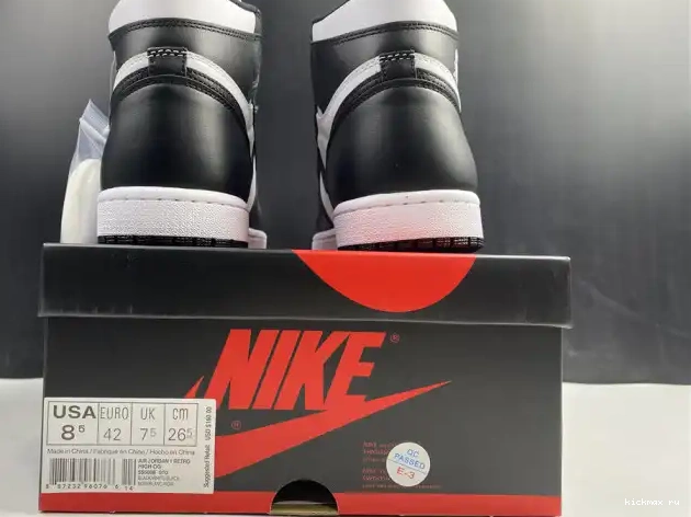 Rep MAX Air (2014) Jordan 555088-010 White Black Retro 1 0527